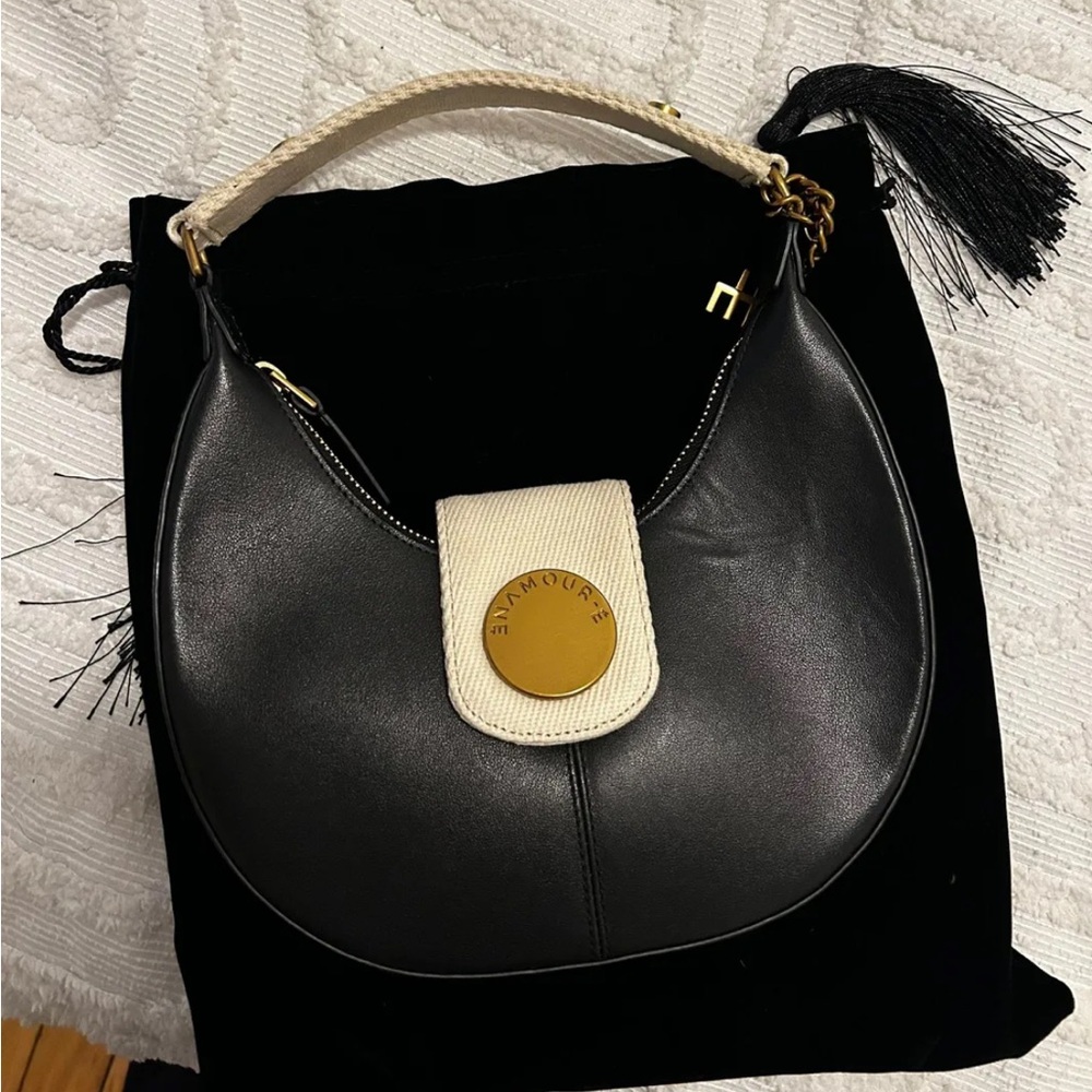 Enamoure black shoulder bag